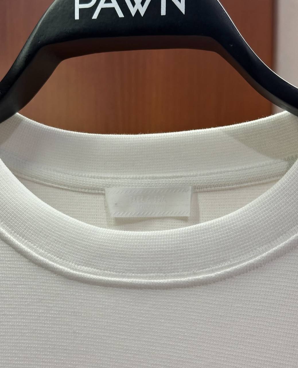 Prada Linea Rossa Piqué T-Shirt UK Reps AAA Quality