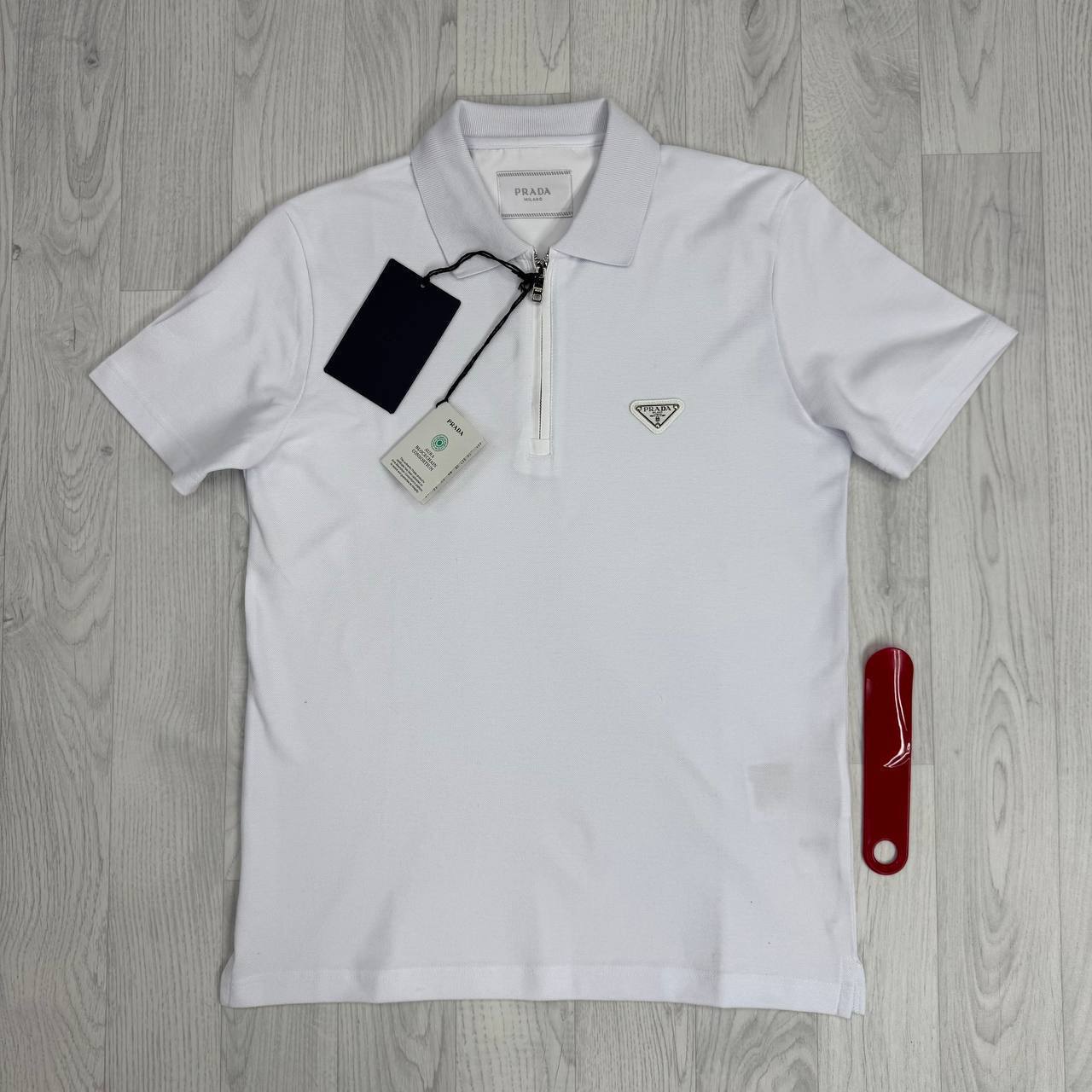 Prada Embroidered logo Cotton T shirts UK Reps AAA Quality