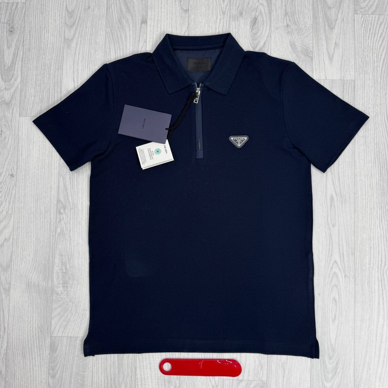 Prada Embroidered logo Cotton T shirts UK Reps AAA Quality
