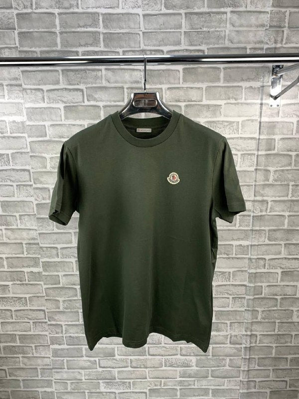 Moncler Blurred-Logo Cotton Jersey T-Shirt - Optical White AAA Quality Reps UK