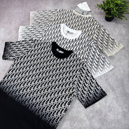 Designer Monogram "Half Painted" T-Shirts UK Reps AAA Quality