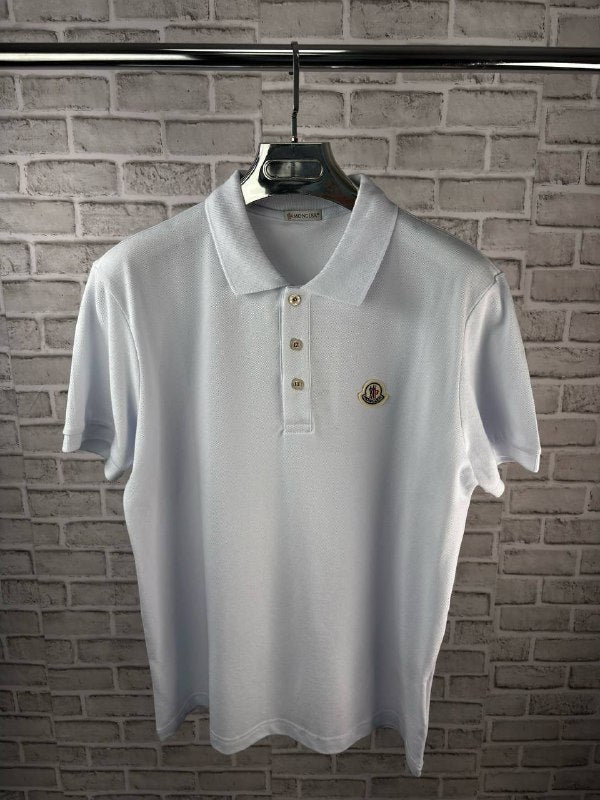 Moncler Classic Logo Cotton Piqué Polo Shirts AAA Quality Reps UK