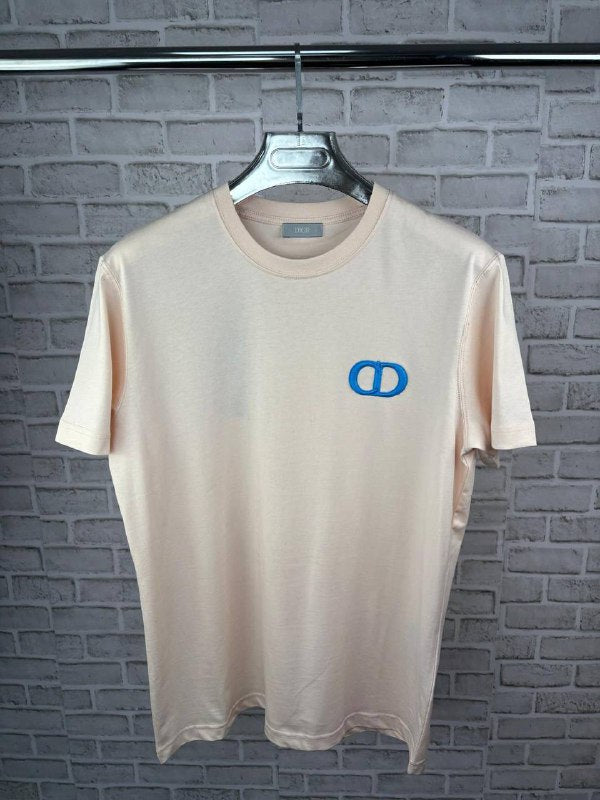 Dior CD Icon Relaxed-Fit T-Shirt in Grey Cotton Jersey UK Reps AAA Quality