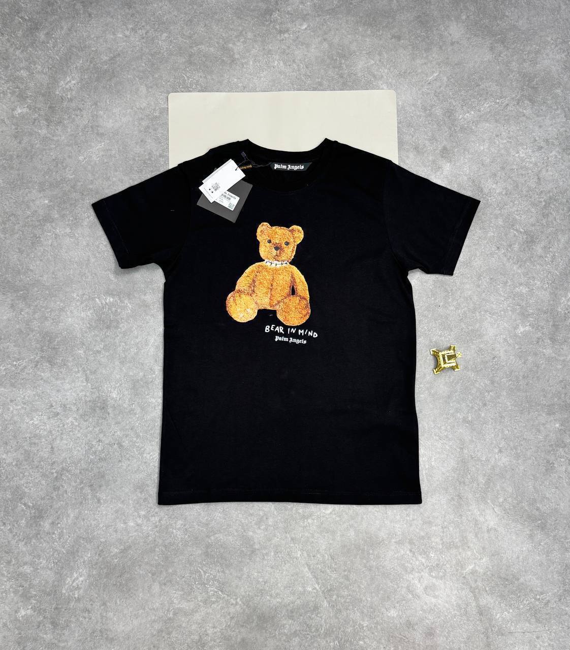 Palm Angels "Bear in Mind" T-Shirt & Track Swim Shorts Set AAA Quality Reps UK