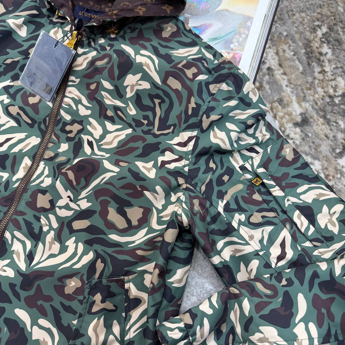 Louis Vuitton Monogram Reversible Windbreaker SuperClone Quality UK Reps
