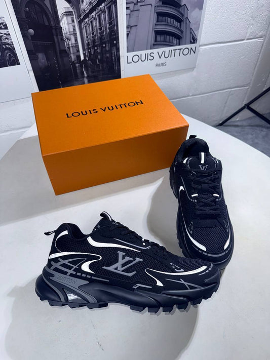 Louis Vuitton LV Runner Tatic Black Sneaker AAA Quality UK Reps