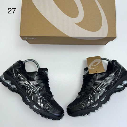 ASICS GEL-KAYANO 14 "Black/Pure Silver" AAA Quality UK Reps