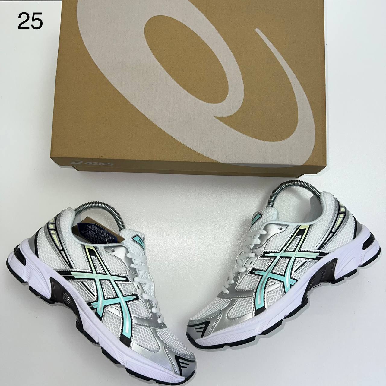 ASICS GEL-1130 White/Verdigris AAA Quality UK Reps
