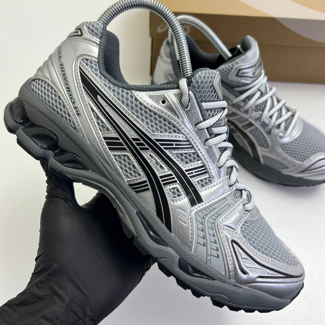 ASICS Gel-Kayano 14 "Pure Silver/Black" AAA Quality UK Reps