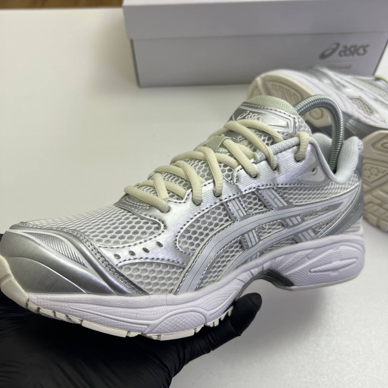 ASICS GEL-Kayano 14 "Silver White" AAA Quality UK Reps