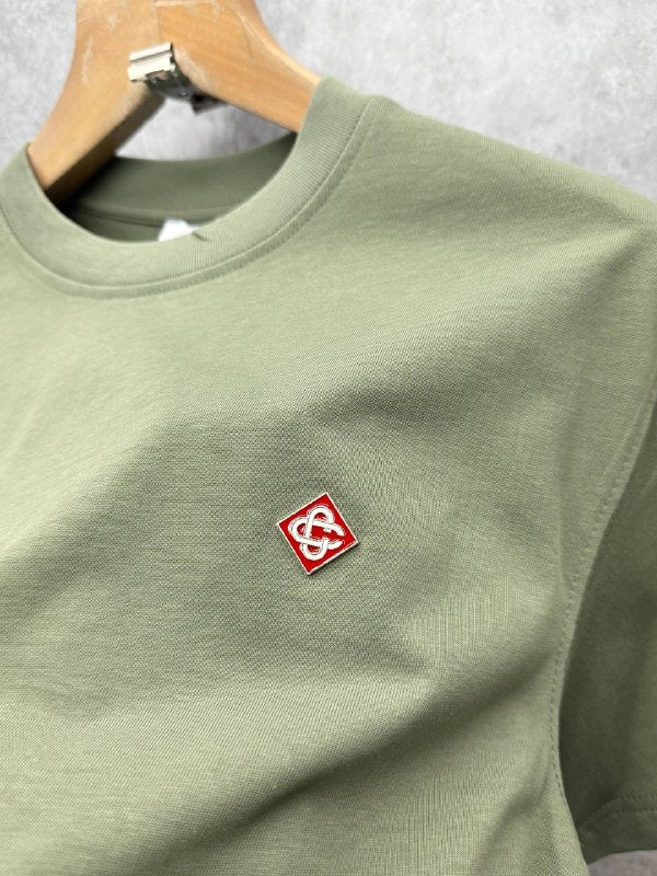 Casablanca Diamond Logo Patch T-Shirt AAA Quality UK Reps