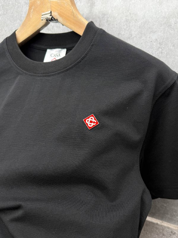 Casablanca Diamond Logo Patch T-Shirt AAA Quality UK Reps