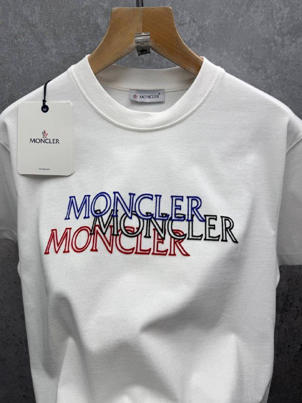 Moncler Men's Logo Script Graphic T-Shirt SuperClone Quality UK Reps