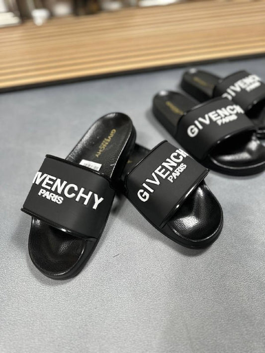 Givenchy Paris Logo Rubber Slide Sandals AAA Quality Reps UK