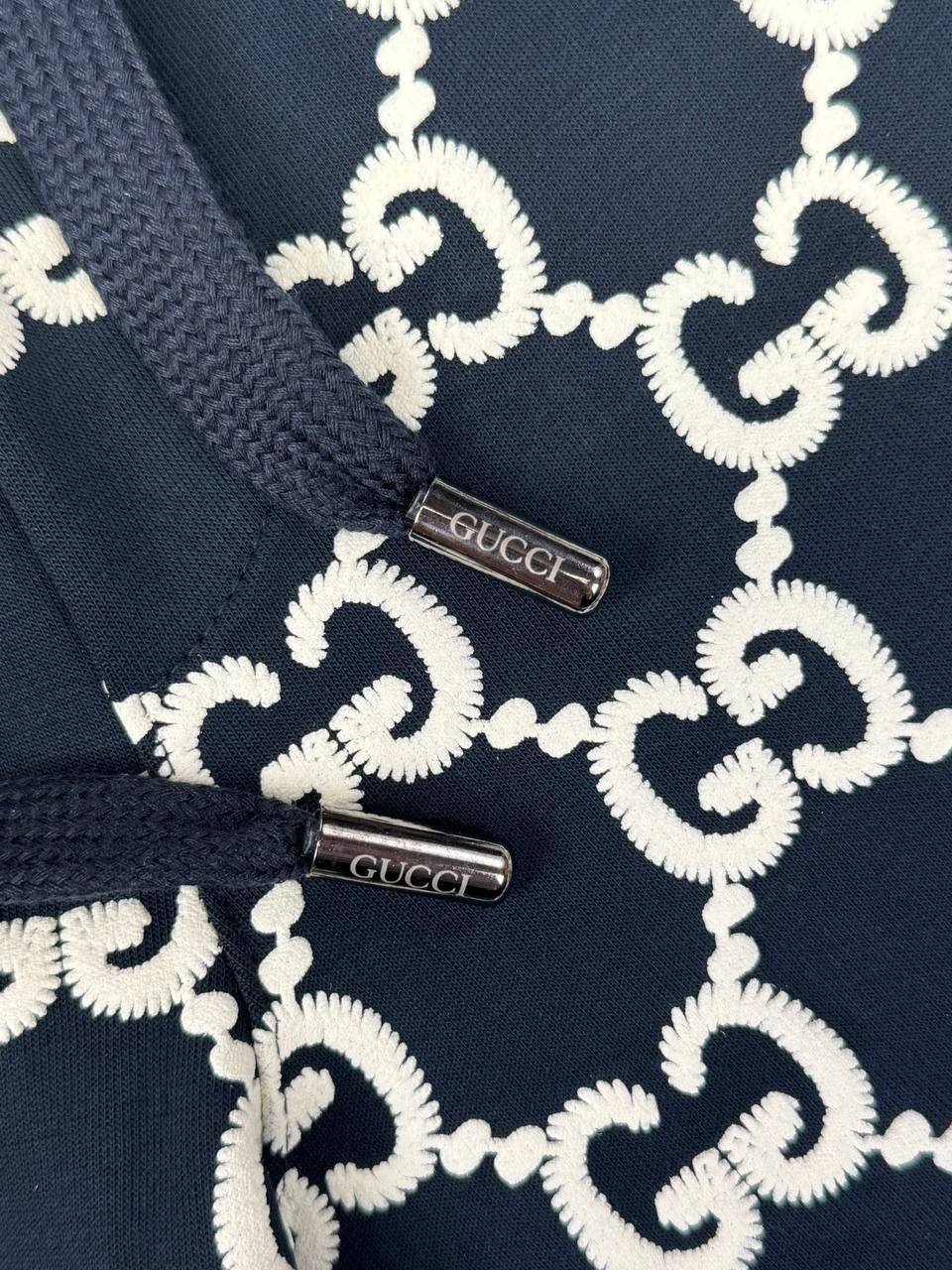Gucci GG Supreme Matching Shorts and T-Shirt Set AAA Quality UK Reps