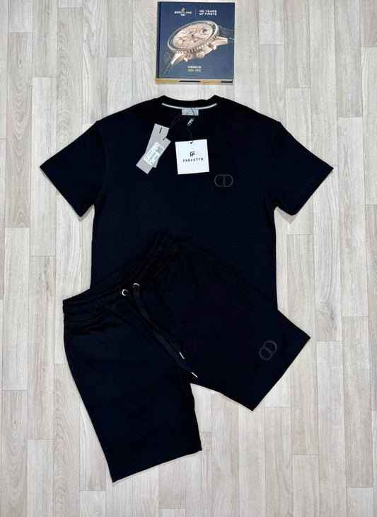 Dior CD Icon Casual Shorts and T-shirt Set AAA Quality UK Reps