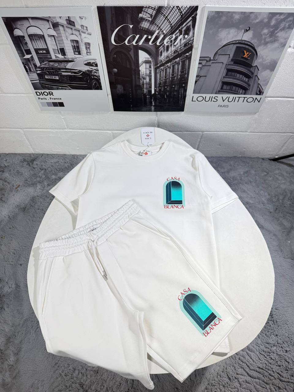 Casablanca Men's Streetwear Two-Piece Co-Ord Tracksuit AAA Quality UK Reps