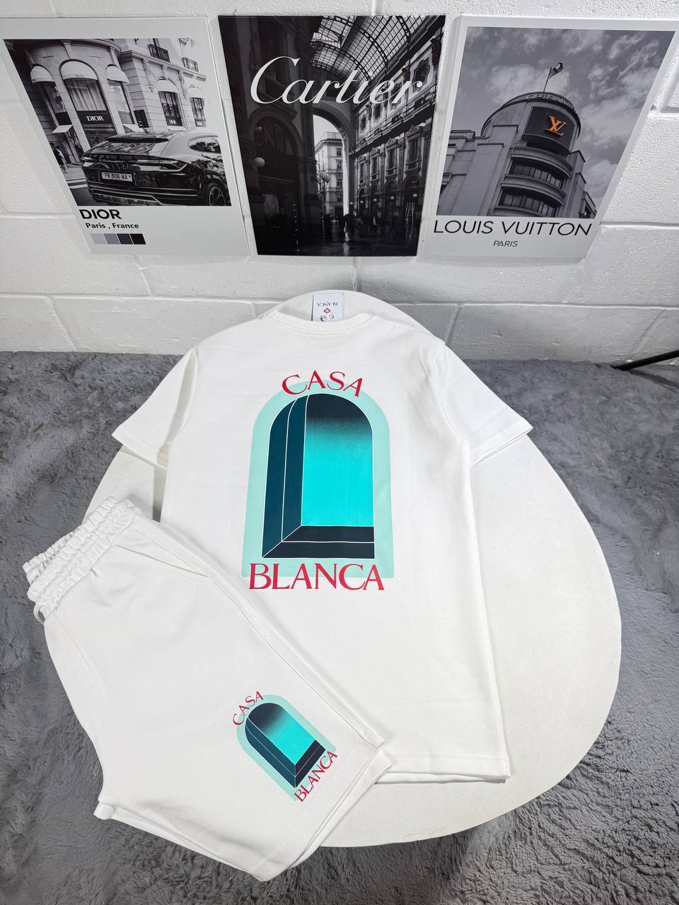 Casablanca Men's Streetwear Two-Piece Co-Ord Tracksuit AAA Quality UK Reps