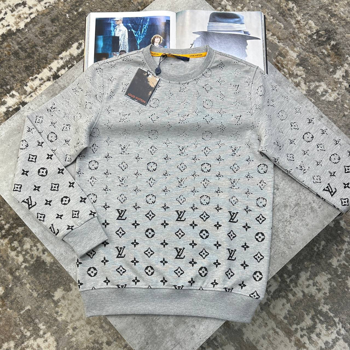 Louis Vuitton Monogram Gradient Jumpers SuperClone Quality UK Reps