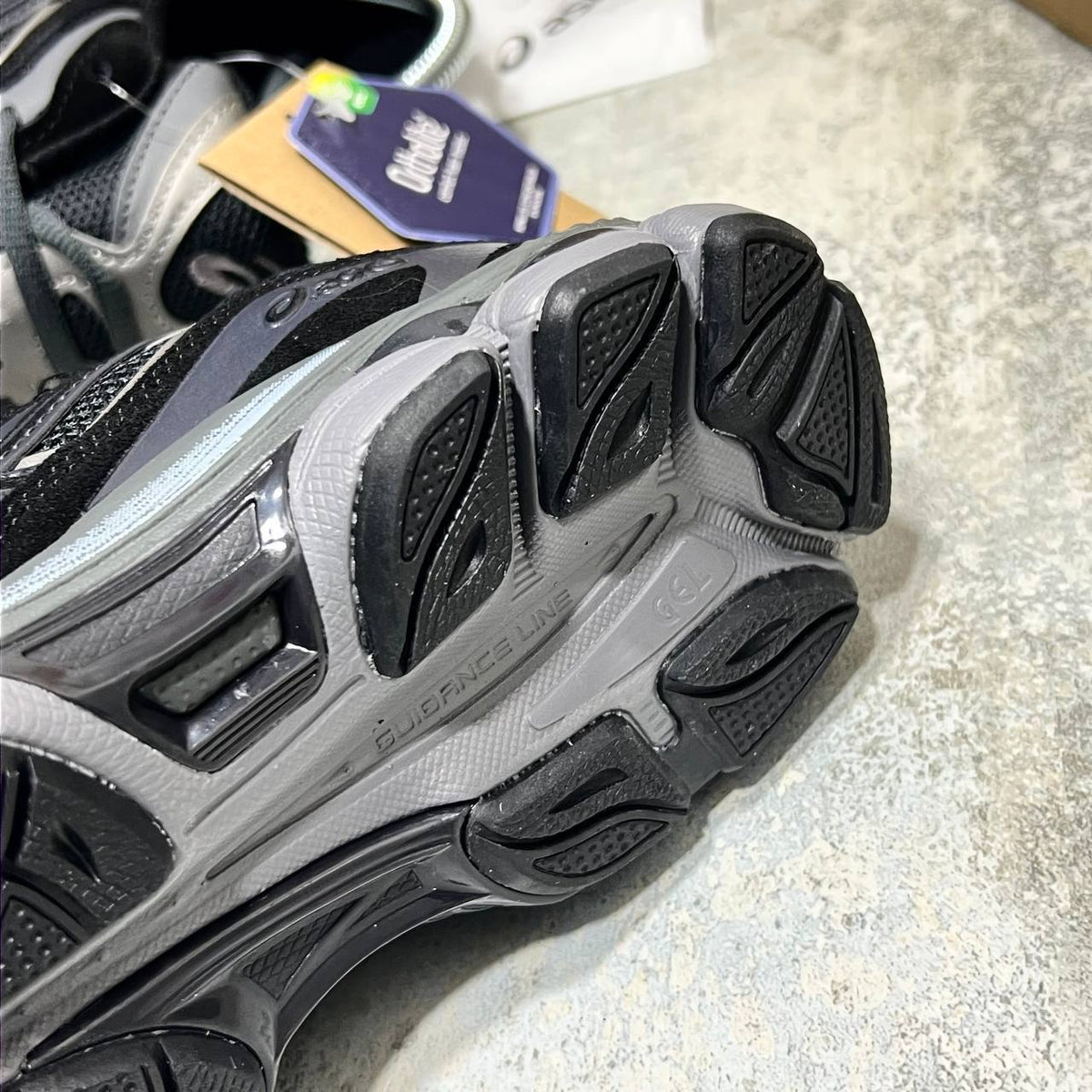 ASICS GEL-NYC Trainers in Graphite Grey/Black SuperClone Quality UK Reps