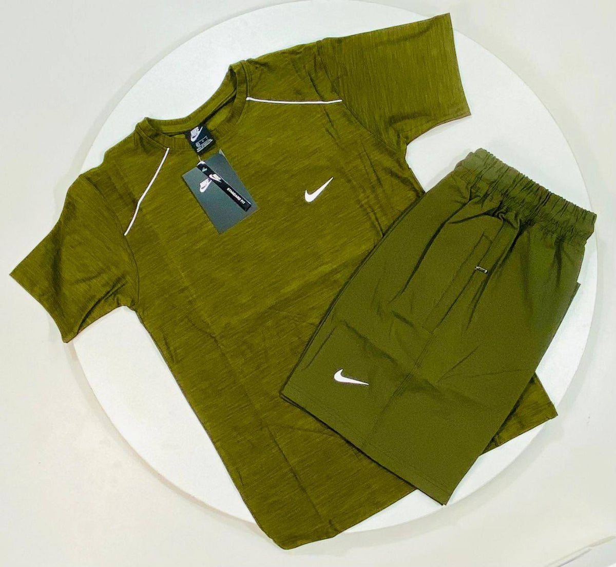 Nike Miler T-Shirt and Shorts Matching Set SuperClone Quality UK Reps