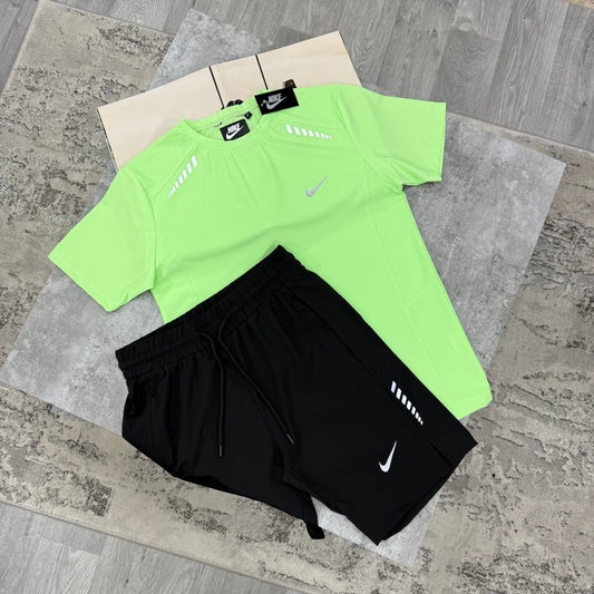 Nike Miler T-Shirt and Shorts Sport Set AAA Quality UK Reps
