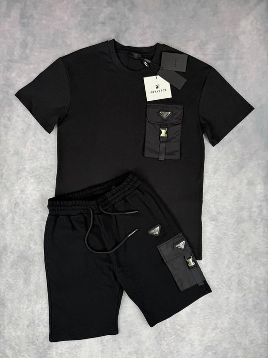 Prada T-Shirt and Shorts StreetWear Set SuperClone Quality UK Reps