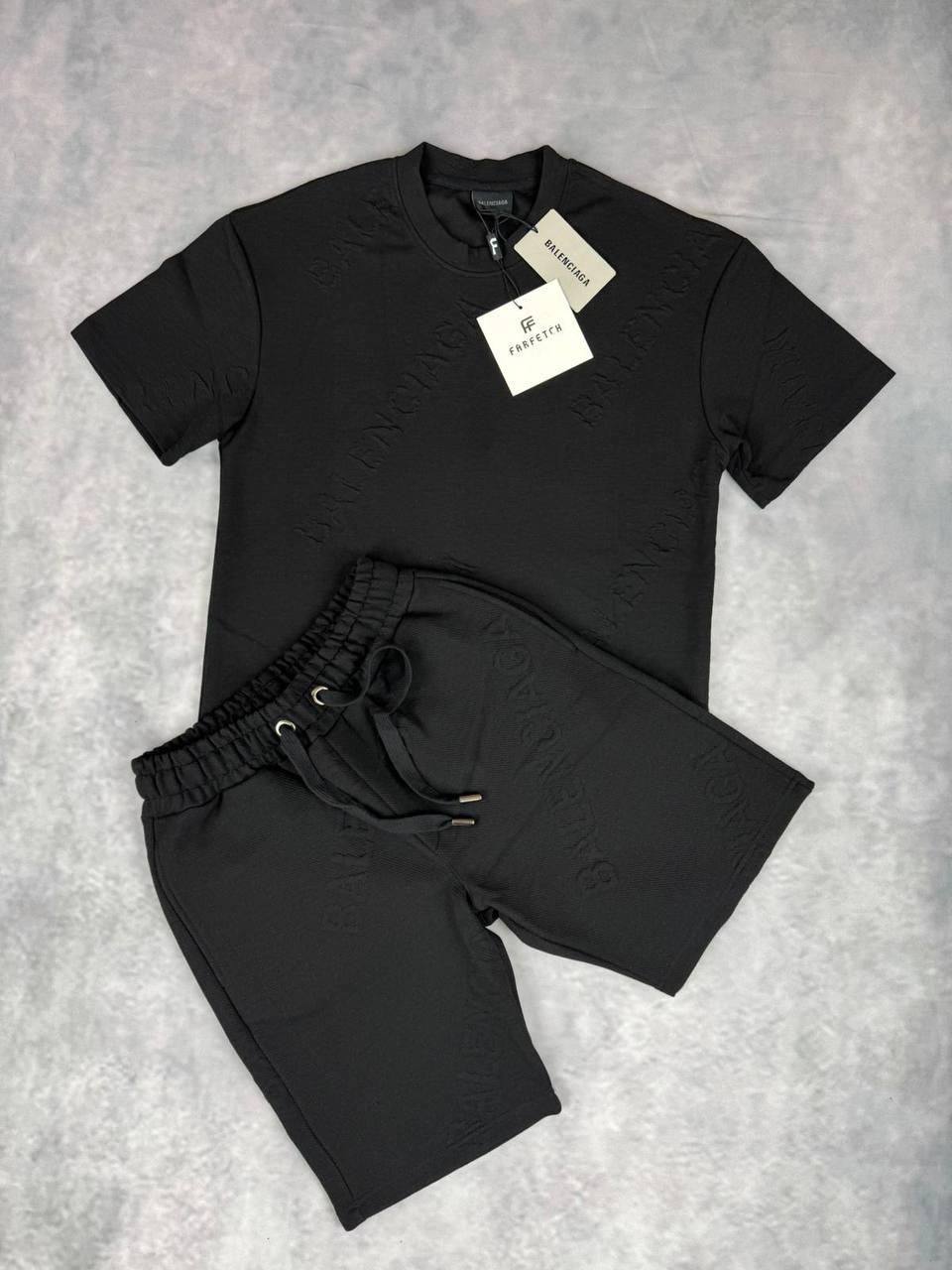 Balenciaga All-Over Embossed Logo Matching Set SuperClone Quality UK Reps