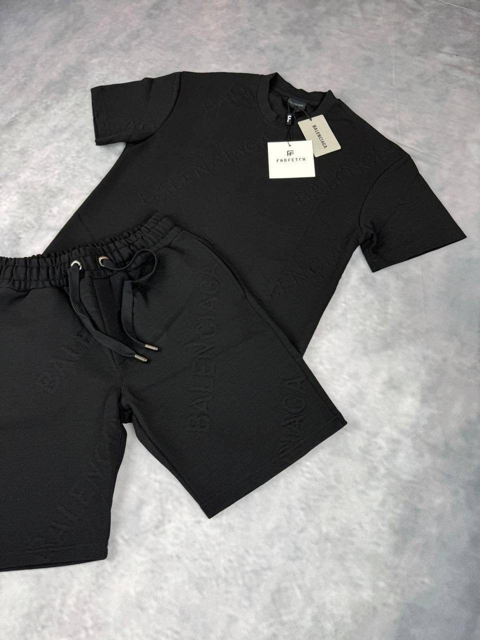 Balenciaga All-Over Embossed Logo Matching Set SuperClone Quality UK Reps
