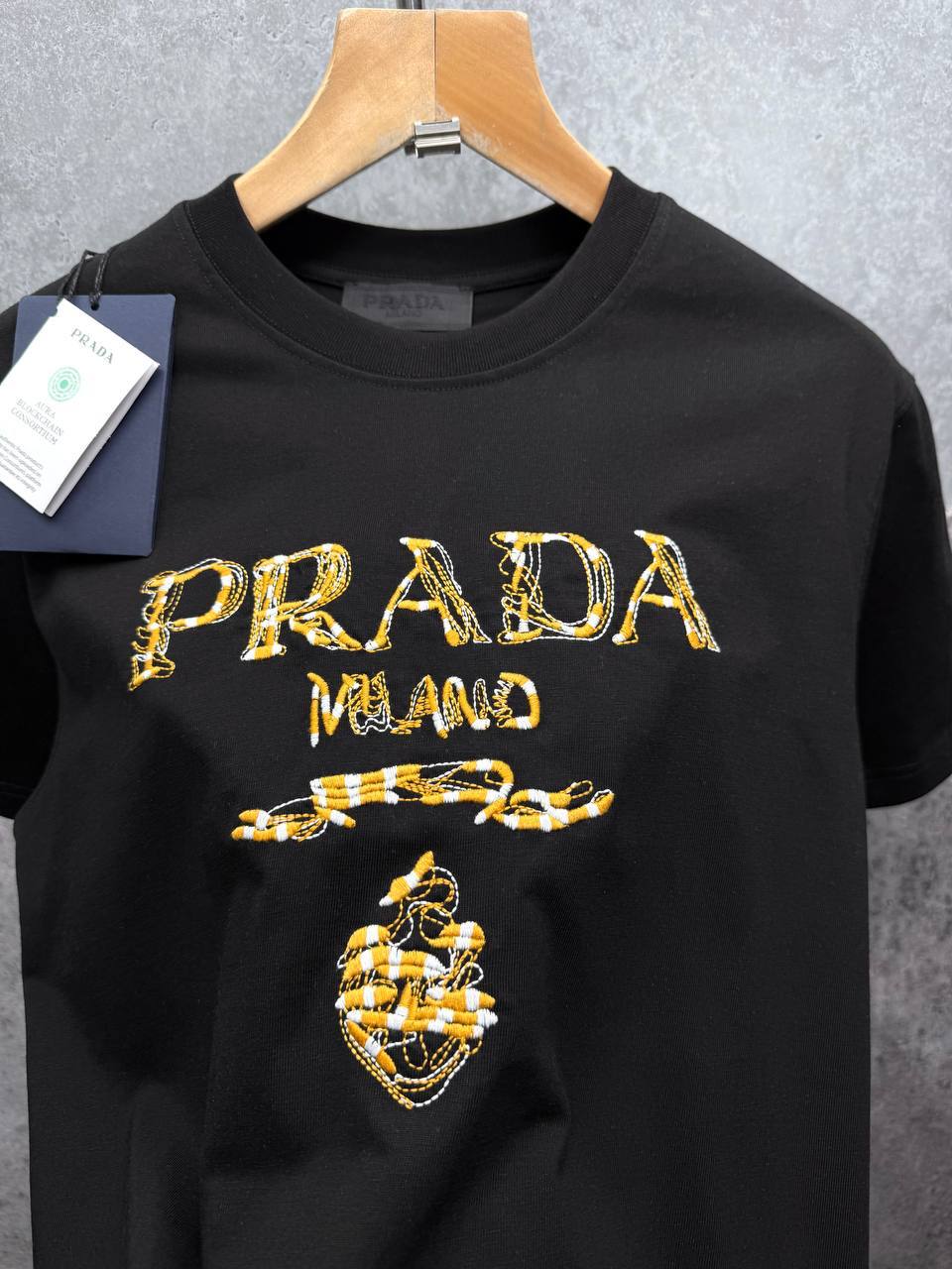Prada Milano Crewneck T-Shirt SuperClone Quality UK Reps