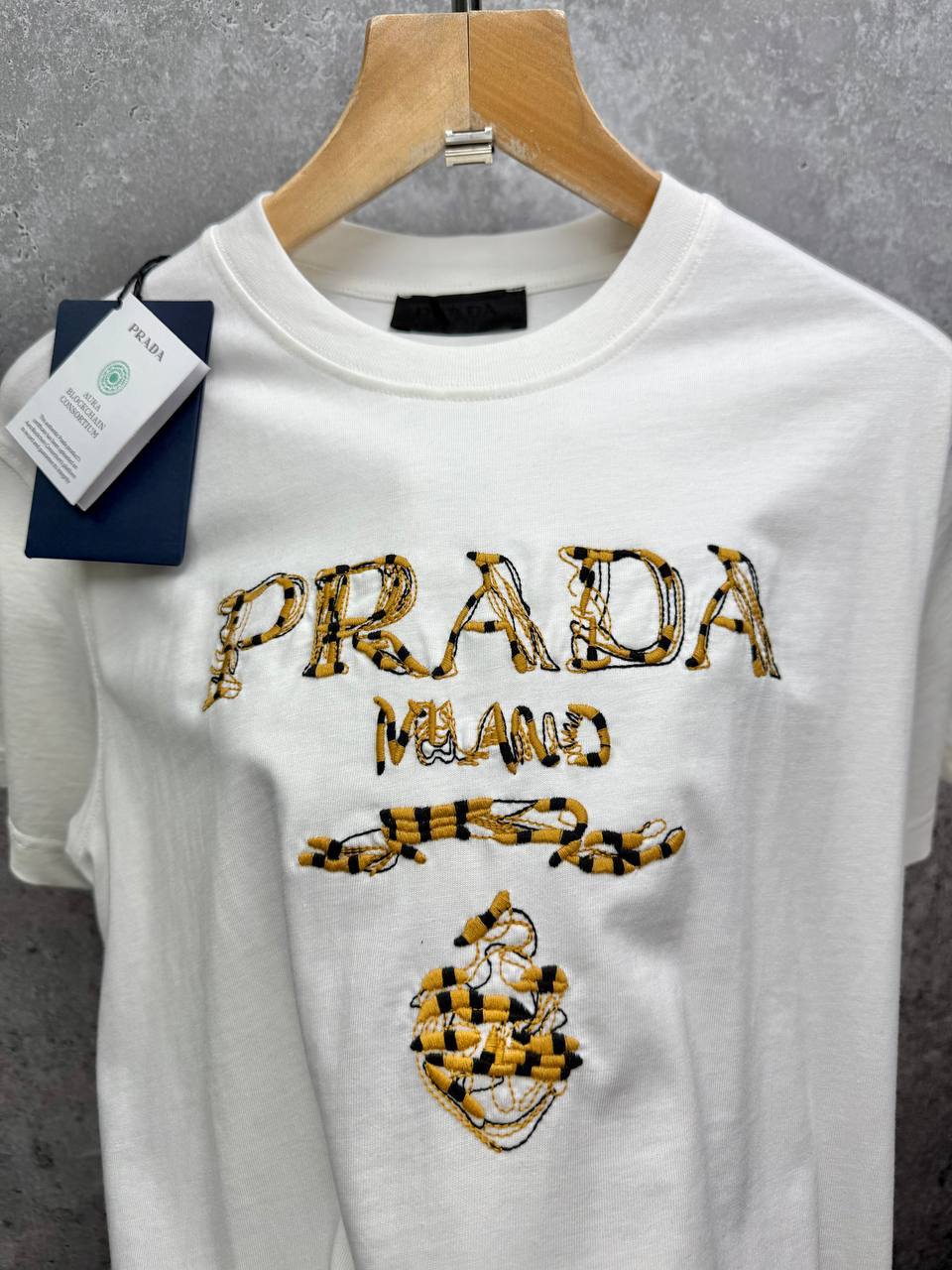 Prada Milano Crewneck T-Shirt SuperClone Quality UK Reps