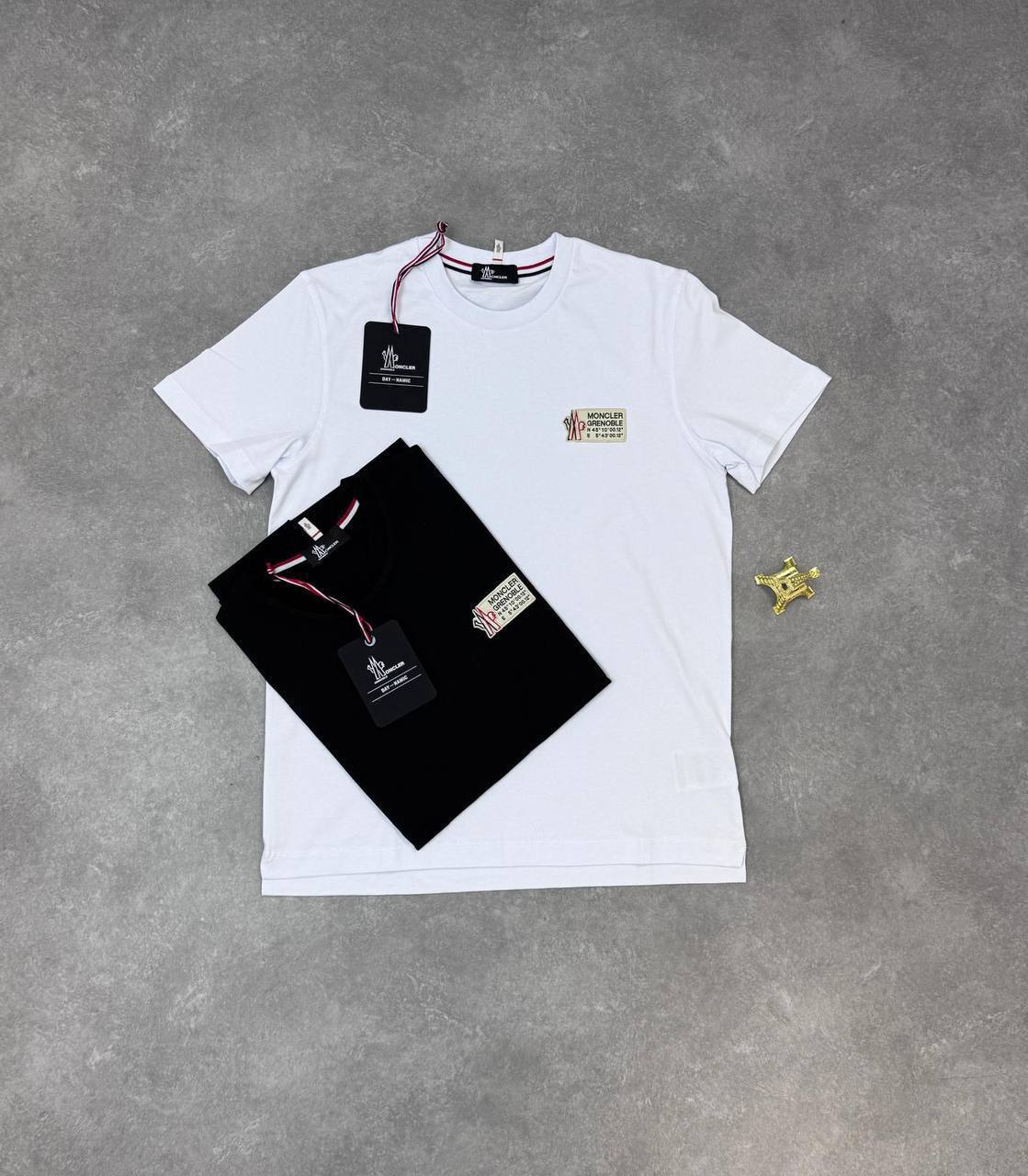 Moncler Grenoble Logo Cotton Jersey T-Shirts UK Reps AAA Quality