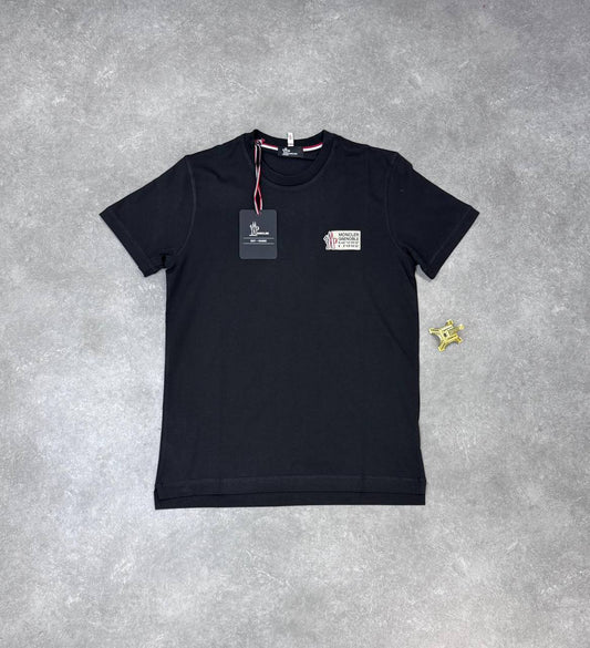 Moncler Grenoble Logo-Patch Cotton T-Shirts UK Reps AAA Quality