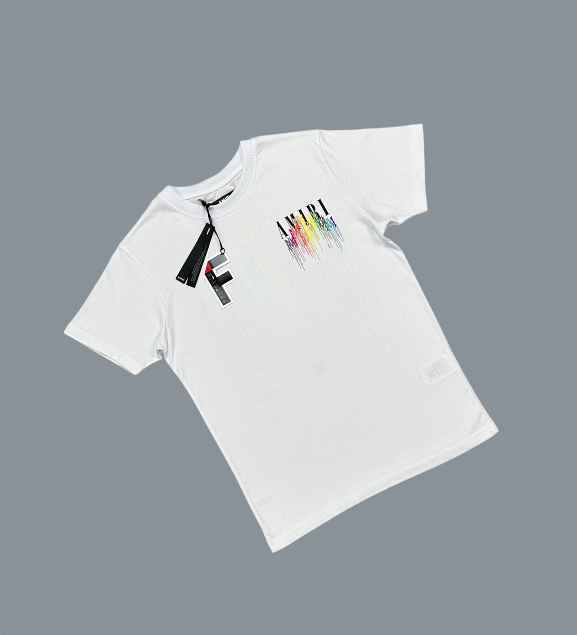 Amiri M.A. Drip Collage T-Shirt AAA Quality UK Reps