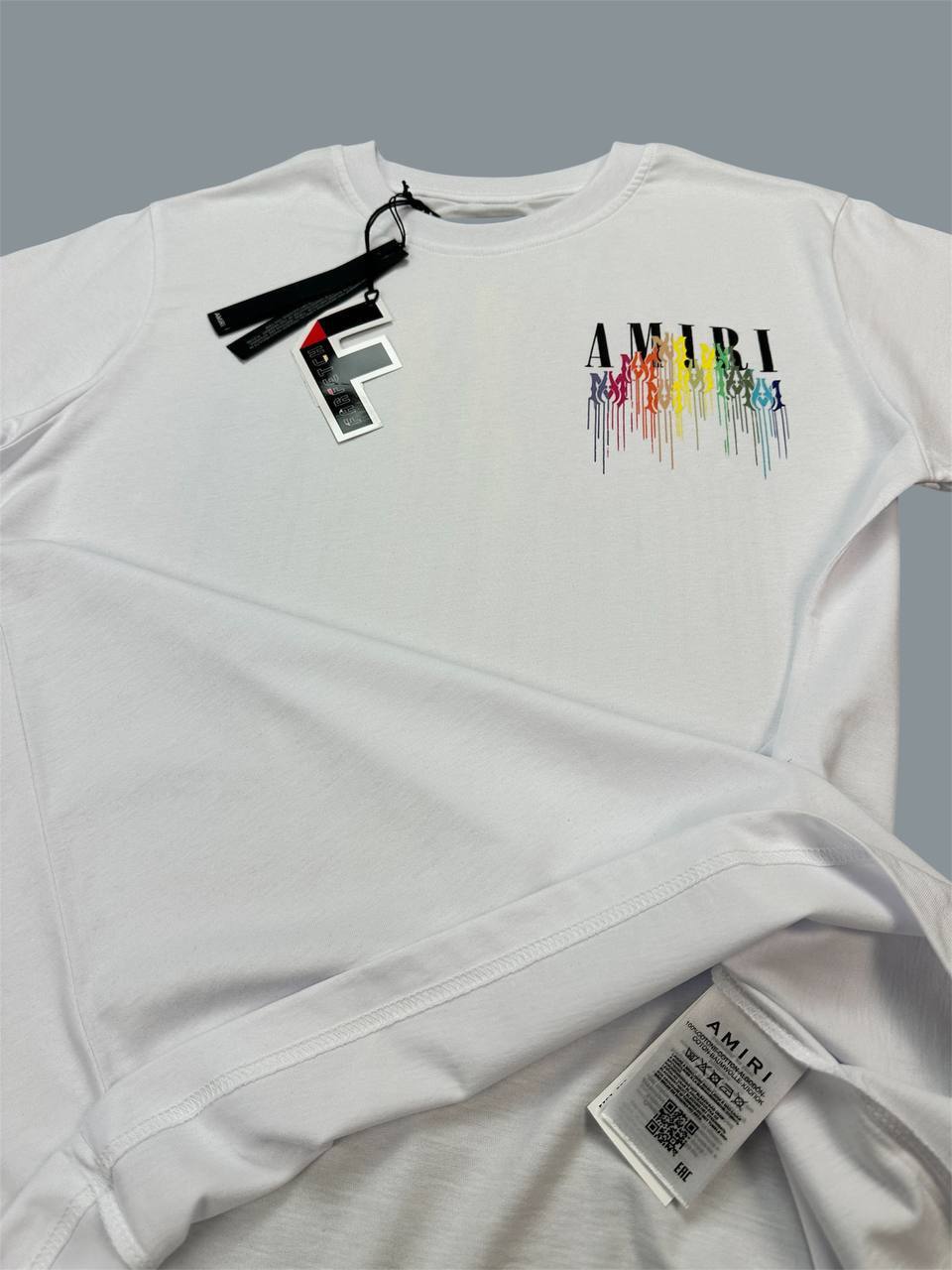 Amiri M.A. Drip Collage T-Shirt AAA Quality UK Reps
