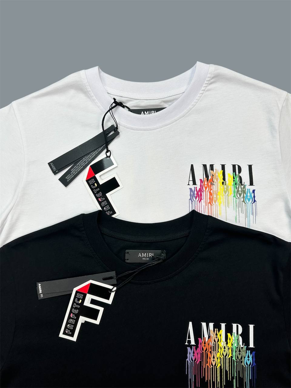 Amiri M.A. Drip Collage T-Shirt AAA Quality UK Reps