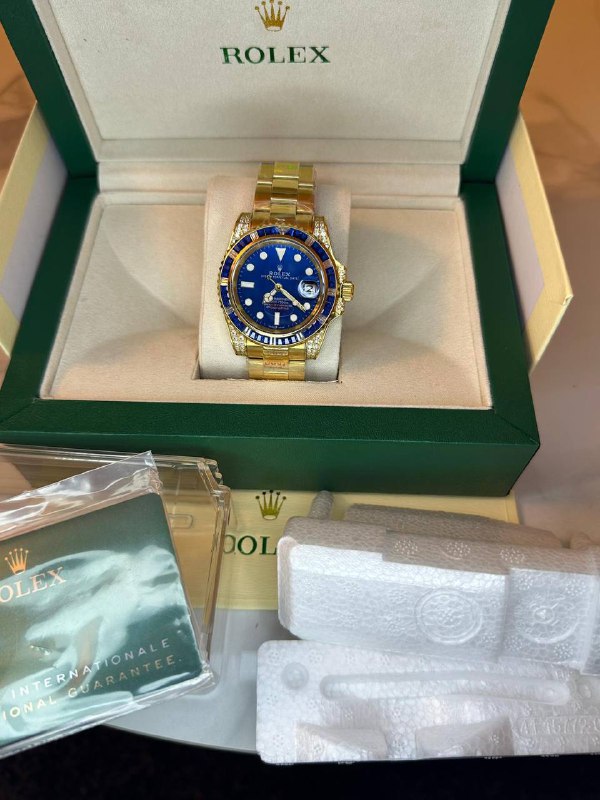 Rolex GMT-Master II in 18k Yellow Gold SuperClone Quality UK Reps