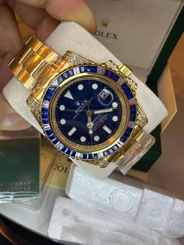 Rolex GMT-Master II in 18k Yellow Gold SuperClone Quality UK Reps