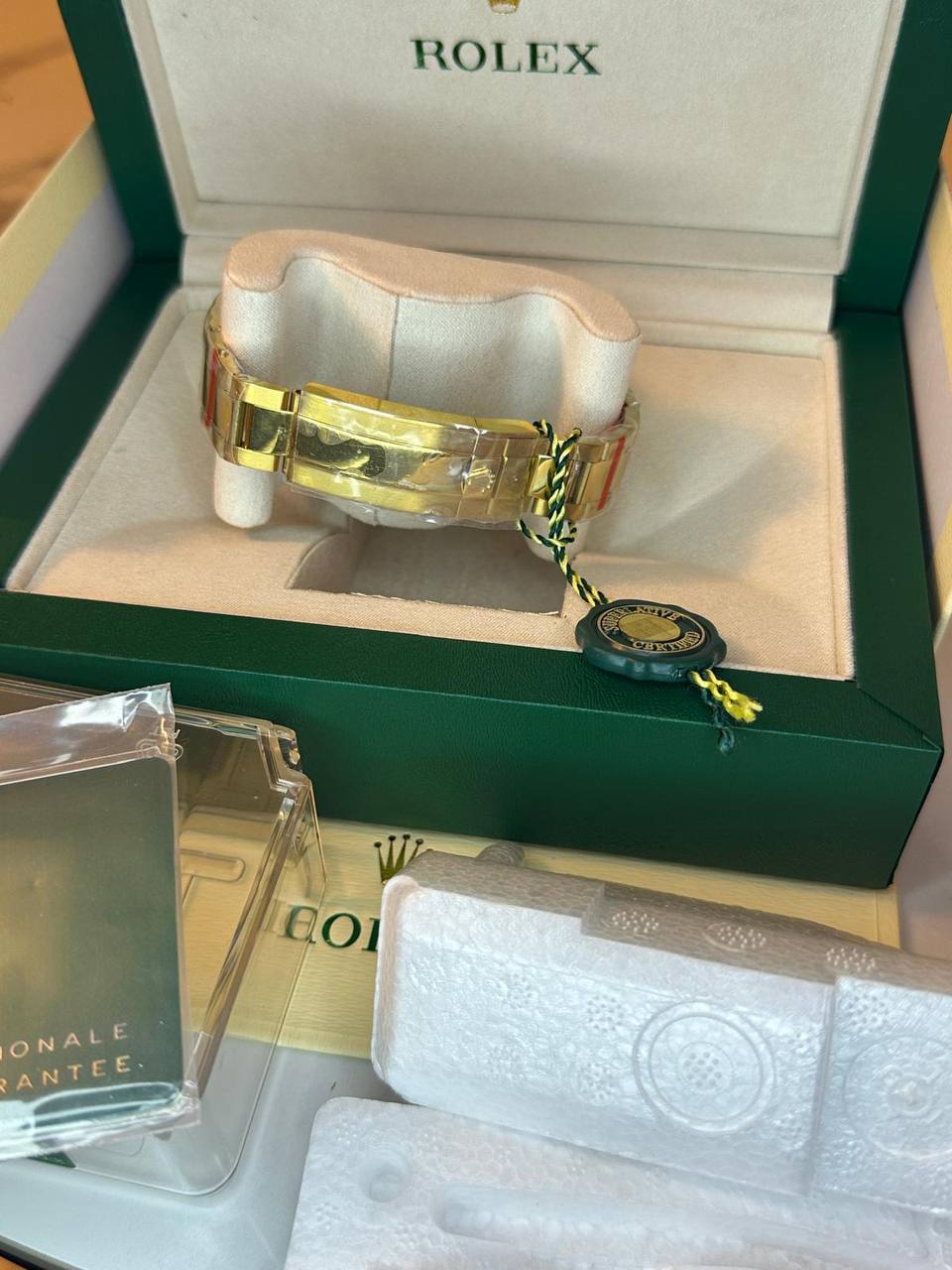 Rolex GMT-Master II in 18k Yellow Gold SuperClone Quality UK Reps