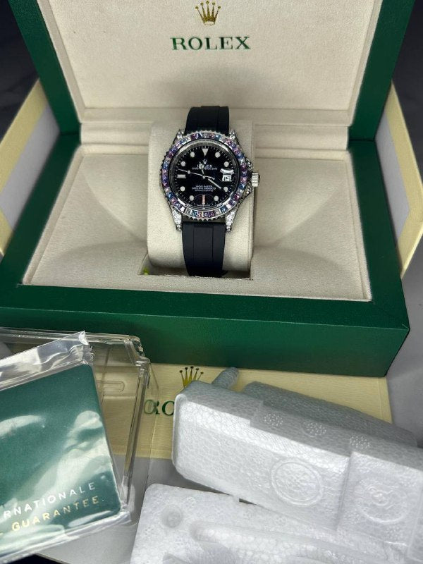 Rolex Yacht-Master 40 in Black Dial Superclone Quality UK Reps