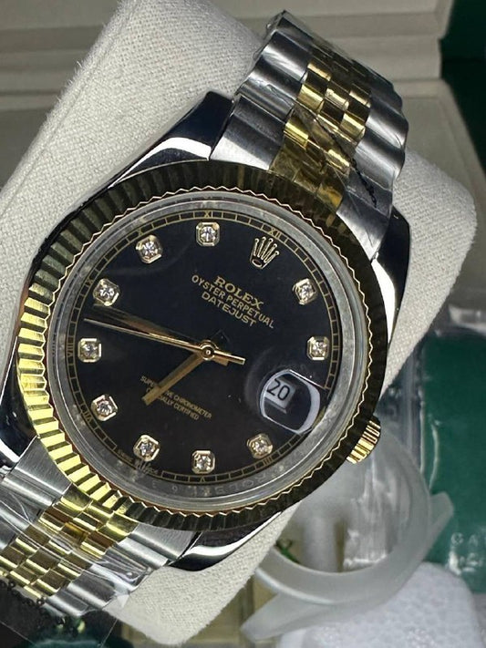 Rolex Datejust in Yellow Rolesor SuperClone Quality UK Reps