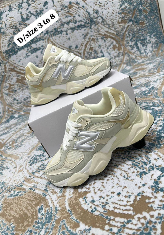 New Balance 9060 in light Grey and Off-White SuperClone Quality UK Reps