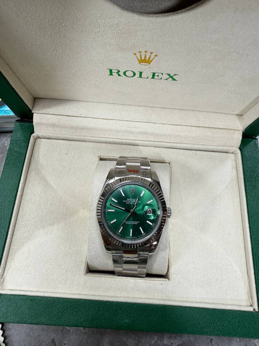Rolex Datejust 41 in Green Ombré Dial SuperClone Quality UK Reps