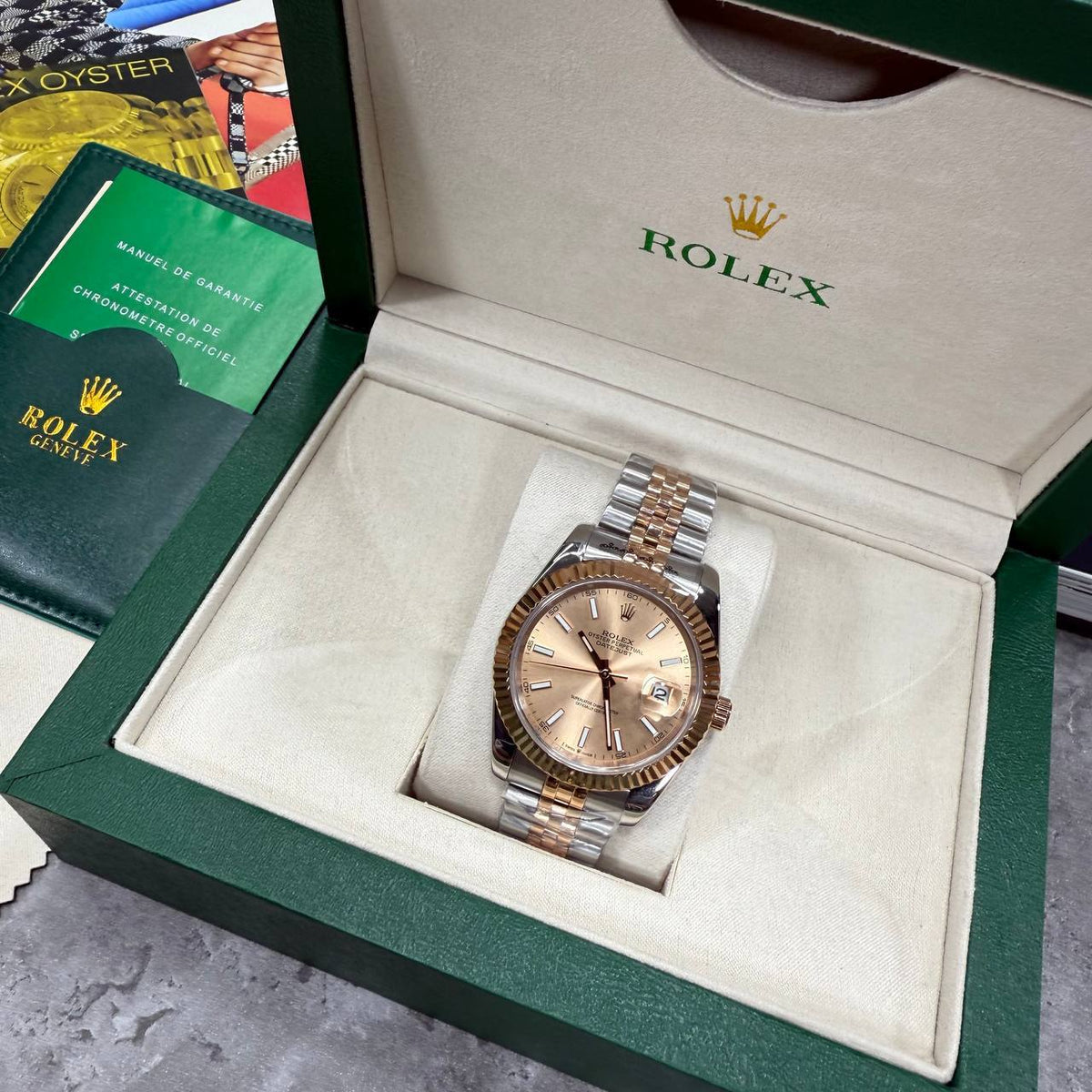 Rolex Datejust Two-Tone Sundust Dial with Jubilee Bracelet SuperClone Quality UK Reps