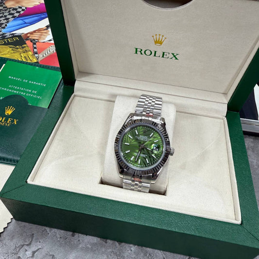Rolex Datejust 41 in Mint Green Palm Dial SuperClone Quality UK Reps