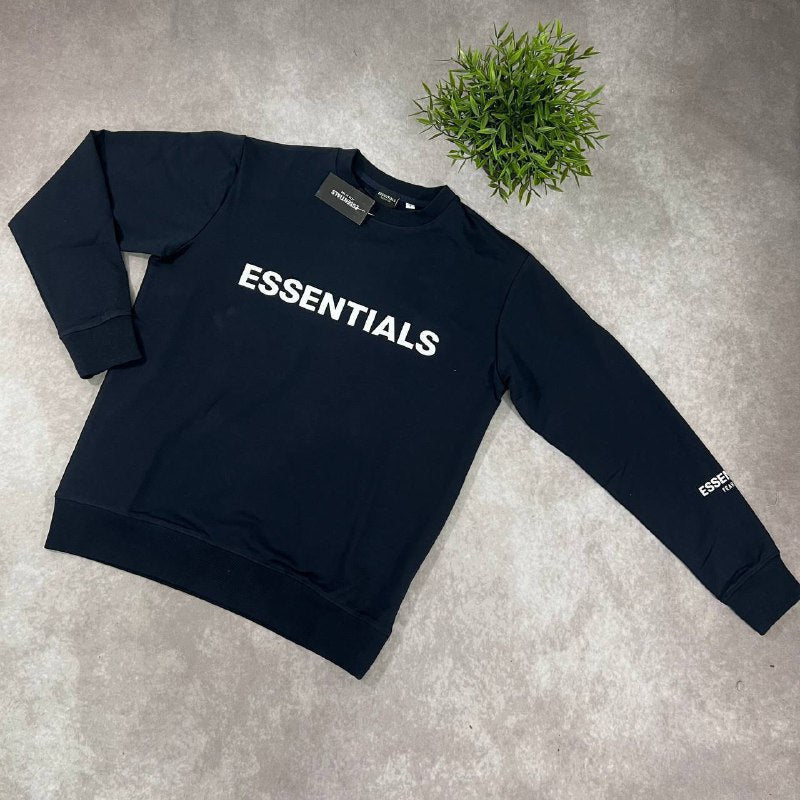 Fear of God Essentials Logo Crewneck Jumper UK Reps AAA Quality