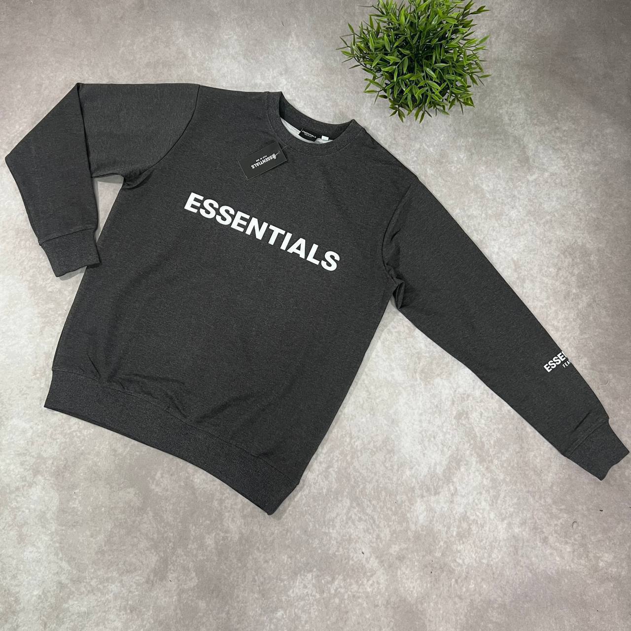 Fear of God Essentials Logo Crewneck Jumper UK Reps AAA Quality
