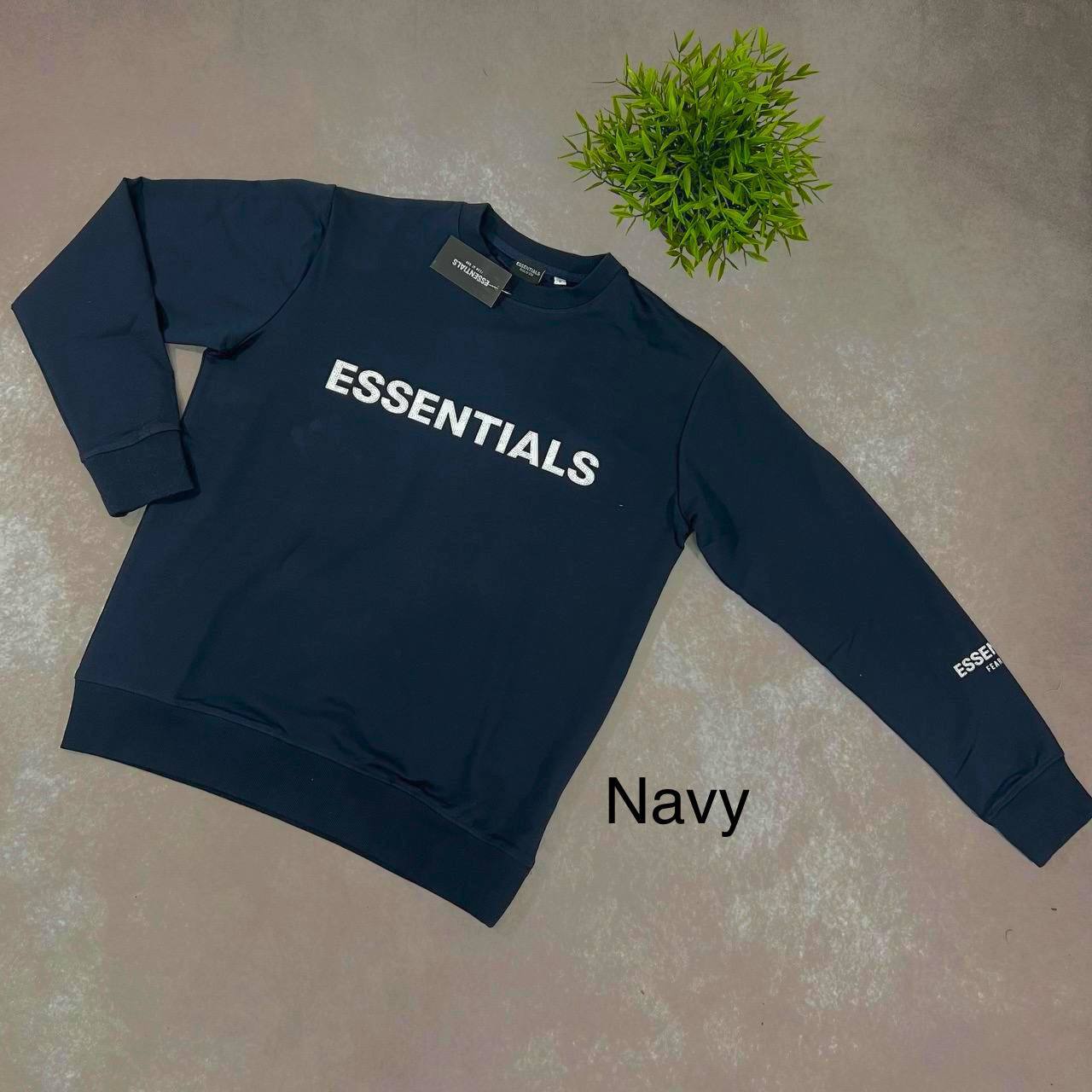 Fear of God Essentials Logo Crewneck Jumper UK Reps AAA Quality