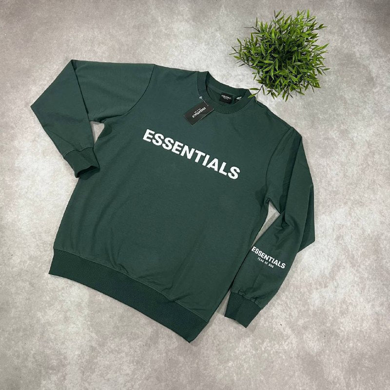 Fear of God Essentials Logo Crewneck Jumper UK Reps AAA Quality