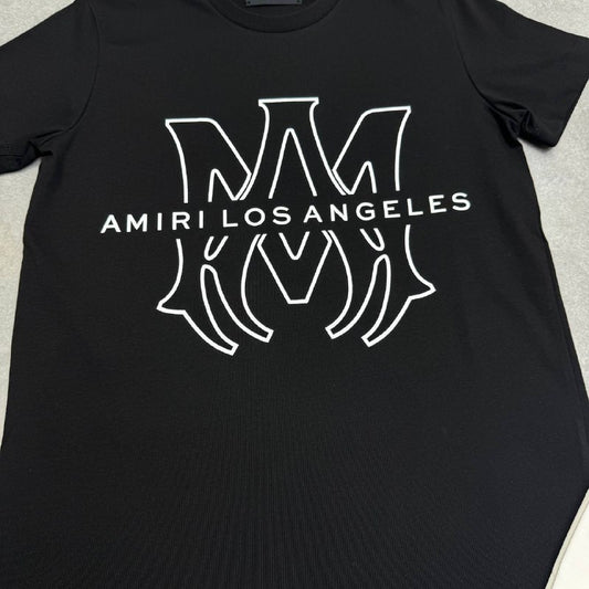Amiri Los Angeles logo-print cotton t-shirts UK Reps AAA Quality